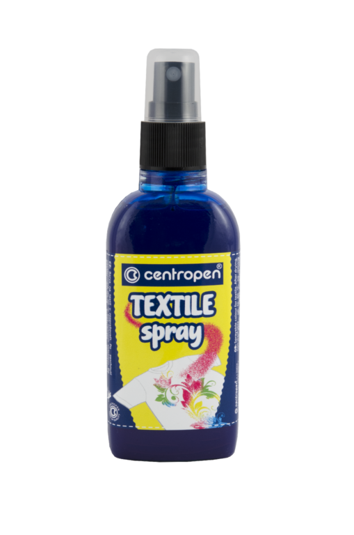 Barva na textil ve spreji Centropen 1139 110ml modrý