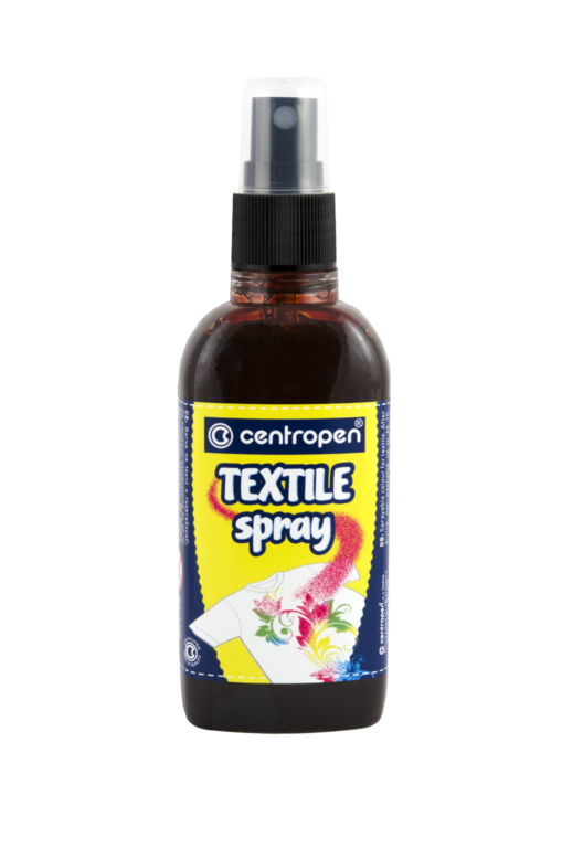 Barva na textil ve spreji Centropen 1139 110ml hnědý