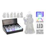 Dekorace - Vánoční figurka 85 cm s LED světlem, 6 designů