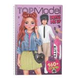 Kreativní sešit Top Model se samolepkami - Dress me up Rebel Kitty