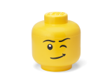 LEGO úložná hlava (velikost L) - mrkající chlapec