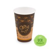 Pohár papírový spotlačou Coffee to go 330 ml, L (O 80 mm), 50 ks