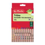 Pastelky Herlitz TRILINO Jumbo 12