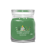 Svíčka Yankee Candle - SHIMMERING CHRISTMAS TREE, střední