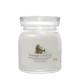 Svíčka Yankee Candle - WOODLAND WEEKEND MEMORIES, střední