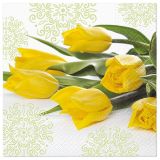 Ubrousky PAW L 33x33cm Yellow Tulips