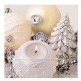 Ubrousky TaT 33x33cm Christmas white