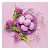 Ubrousky TaT 33x33cm Purple Easter