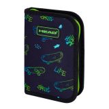 Penál 1zip Skate Lifestzle - prázdný 1 zip 2kl