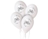 Balónek svatební 13 4ks Mr & Mrs