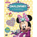 Omalovánky A4 s kamínky - Minnie