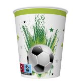 Papírový kelímek 0,25l Football with Stars