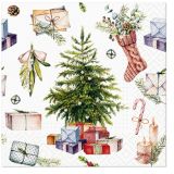 Ubrousky PAW Dekor C (20ks) Christmas at Home