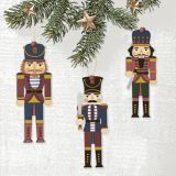 Ubrousky DAISY L (20ks) Wooden Nutcrackers