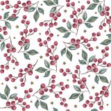 Ubrousky DAISY L (20ks) Holly berries Background