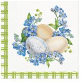 Ubrousky PAW Dekor L (20ks) Eggs in Forget me nots