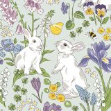 Ubrousky DAISY L (20ks) Graphic Easter Bunnies