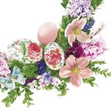 Ubrousky DAISY L (20ks) Photo Wreath with Eggs