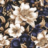 Ubrousky MAKI L (20ks) Decorative Flower Wallpaper