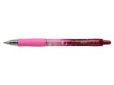 Gelové pero G-2 Pink Bubble, růžová, 0,32 mm, stiskací mechanismus, PILOT BLG27TRB-PG-L