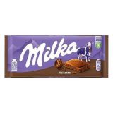 Mléčná čokoláda Noisette, 100 g, MILKA 4043374