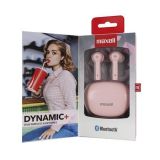 Sluchátka s mikrofonem Dynamic+, růžová, bezdrátová, Bluetooth 5.3, MAXELL