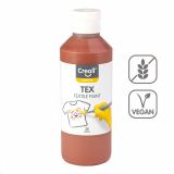 Textilní barva Creall Tex - 250 ml / hnědá