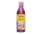 Tekuté temperové barvy JOVI PREMIUM v lahvi - 250 ml / glitr růžová