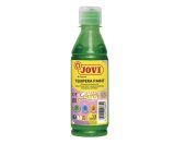 Tekuté temperové barvy JOVI PREMIUM v lahvi - 250 ml / glitr zelená