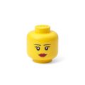 LEGO úložná hlava (mini) - dívka