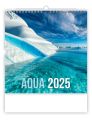 Nástěnný kalendář 2025 Aqua