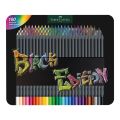 Pastelky Black Edition Faber-Castell 100 barev, plech. box