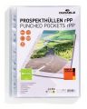 Euroobal rPP, transparentní, děrovaná, A4, PP, 80 mikronů, DURABLE 268419 ,balení 100 ks