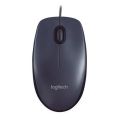 Myš M90, tmavě šedá, drátová, optická, normální velikost, USB, LOGITECH 910-001793