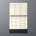 Kalendář Conceptum, černá, stolní, volně stojící, 213 x 220 x 18 mm, 2025, SIGEL C2581
