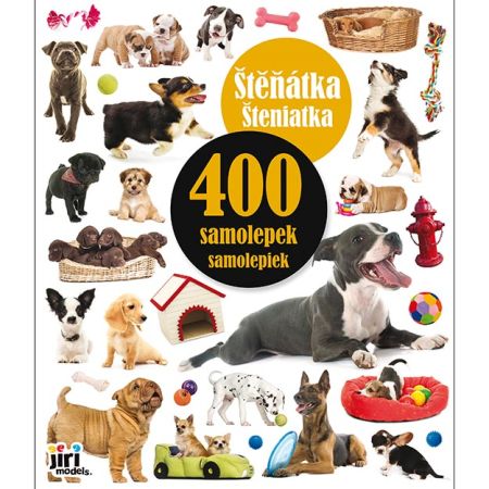 400 samolepek JM Puppies