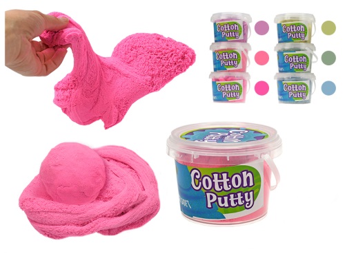 Cotton putty 500gr v kelímku 6barev