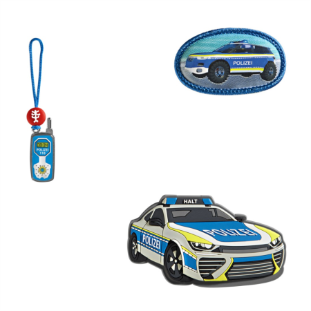 Doplňkový set obrázků MAGIC MAGS Police Car Cody k aktovkám GRADE, SPACE, CLOUD, KID