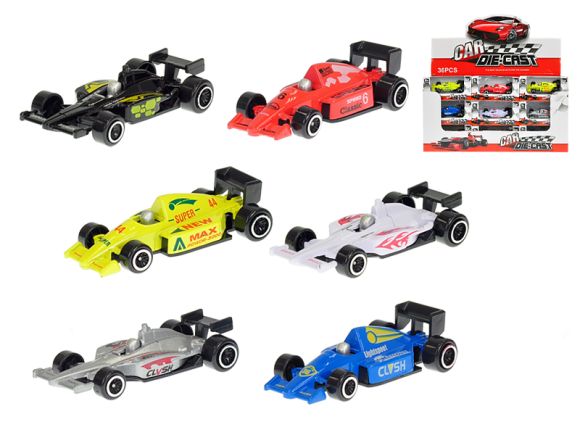 Formule 7,5cm kov 1:87 volný chod v krabičce 36ks v DBX