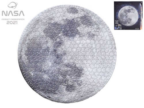 NASA puzzle kulaté 48cm 500ks 9+ v krabičce