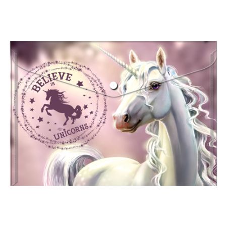 Obal PP s patentem A4, Believe in Unicorns