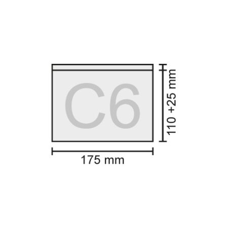 Obálka C6 transportní, bal/1000 ks