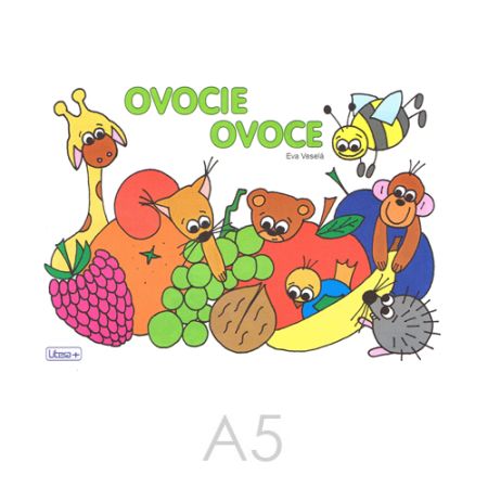 Omalovánka A5 Litera - Ovoce