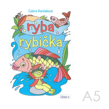 Omalovánka A5 Litera - Ryba, rybička