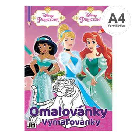 Omalovánka JM A4 - Disney Princezny