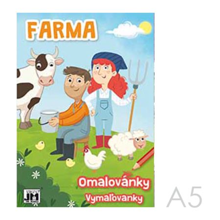 Omalovánka JM A5 Farma