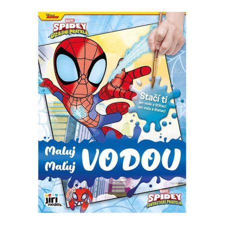 Omalovánka vodová JM A4 Spidey