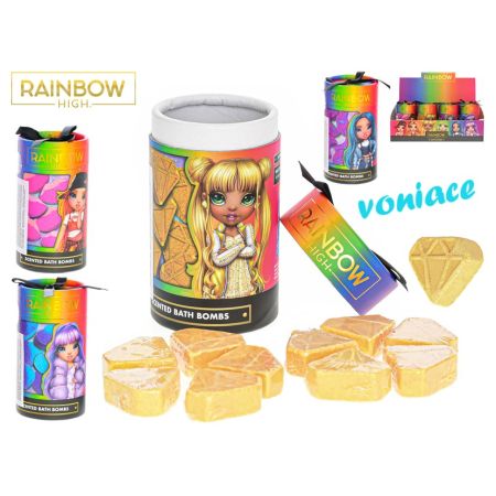 Rainbow High koupelové vonící bomby 10ks v tubě 4druhy 12ks v DBX