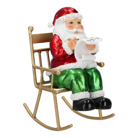 Santa na houpacím křesle 20 cm