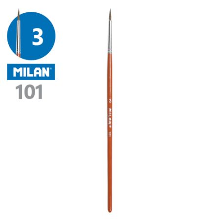 Štětec kulatý MILAN č.3 - 101